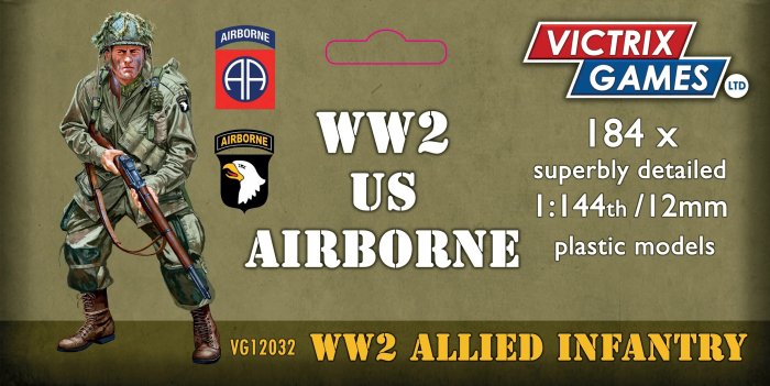 12mm WWII US Airborne