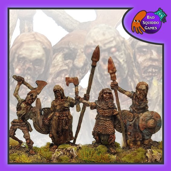 Zombie Shieldmaiden Warriors