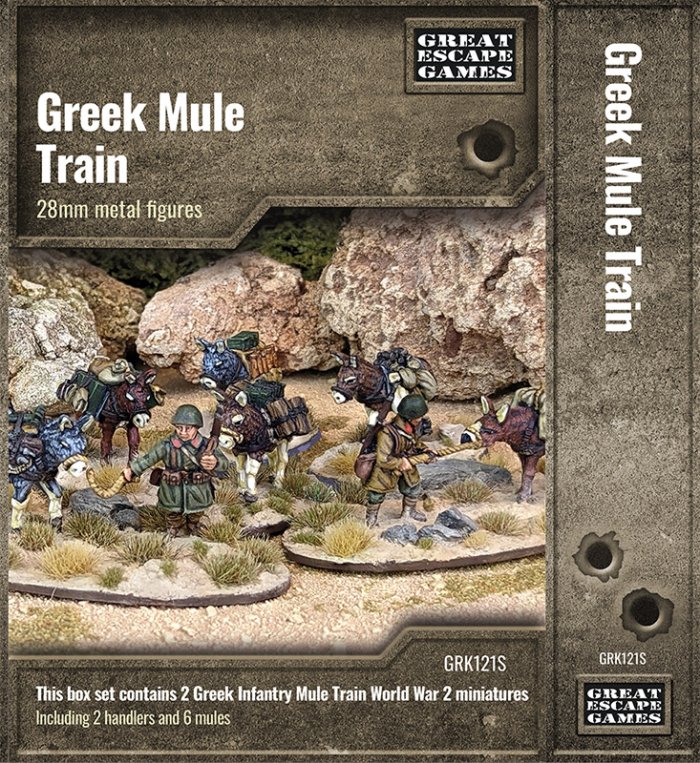 Greek Mule Train
