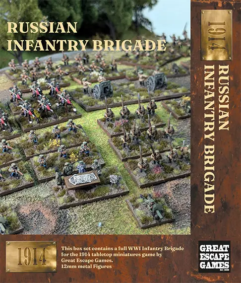 1914 Russian Infantry Brigade (Great Escape Games) 12mm