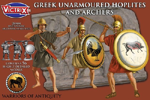 Greek Unarmoured Hoplites and Archers 