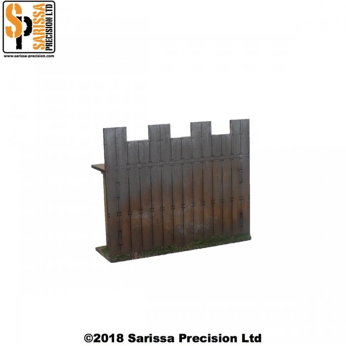 Wooden Palisade Wall (Straight)