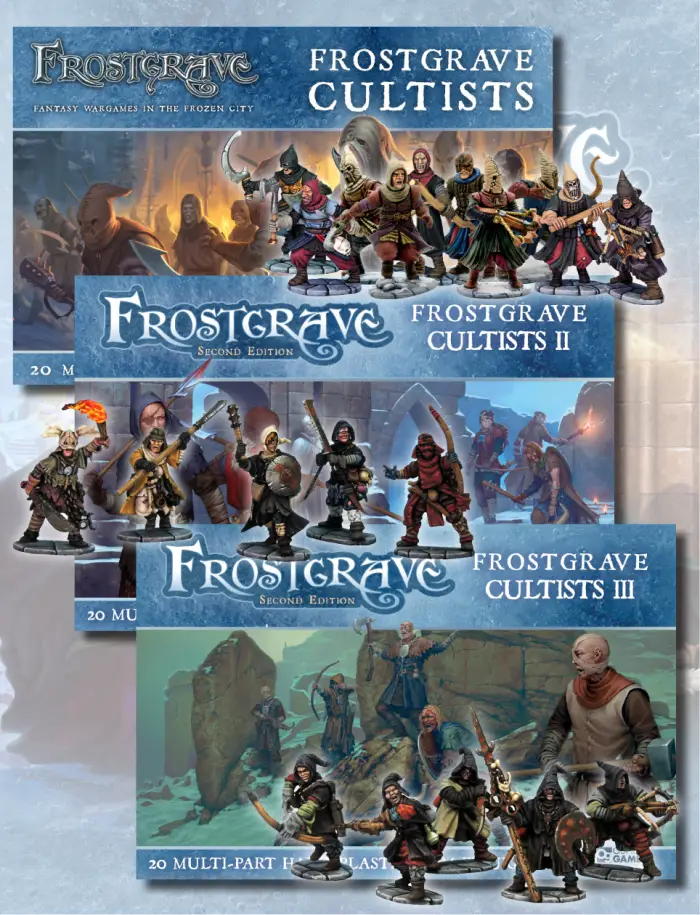 Frostgrave Cultist Plastic Bundle