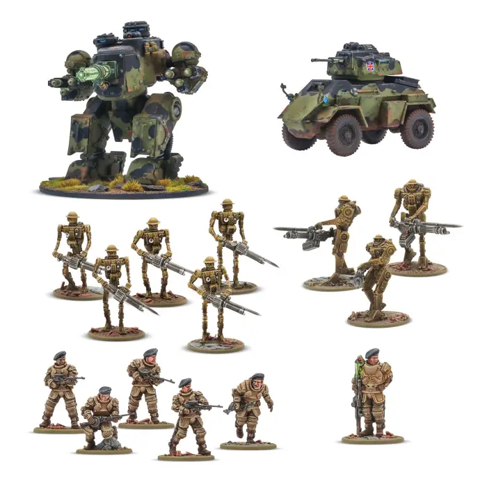 British Commonwealth starter army Konflikt 47