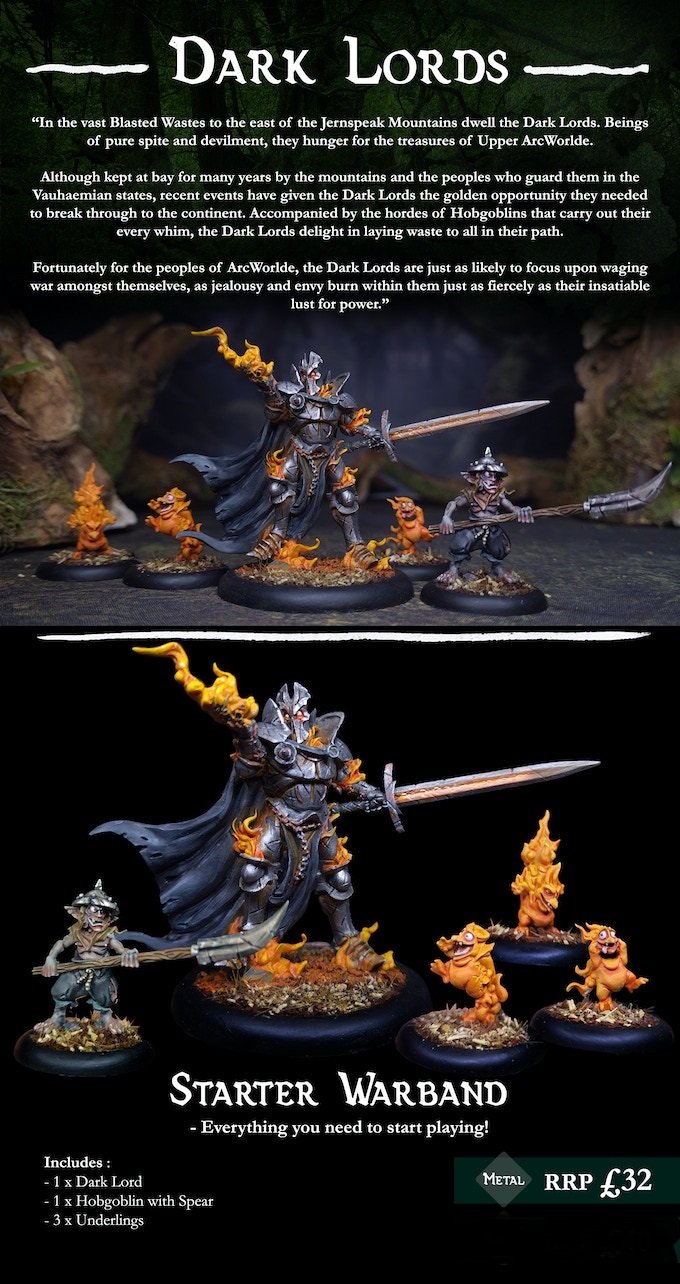 Dark Lords Starter Warband