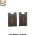 Photo of Wooden Palisade 1/2 Wall (Straight Set) (J004)