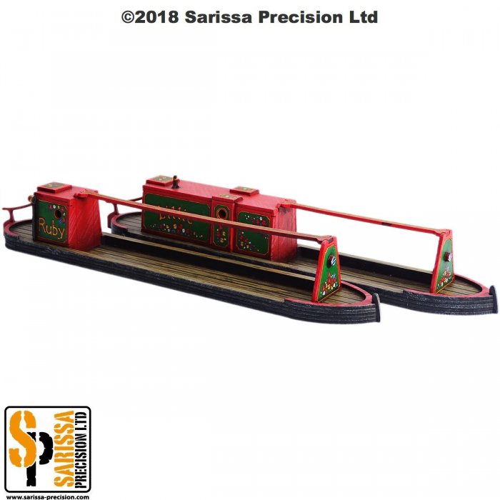 NARROWBOAT & BUTTYBOAT SET