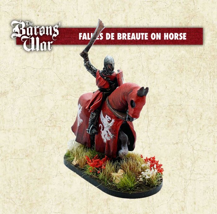 Falkes de Breaute on Horse