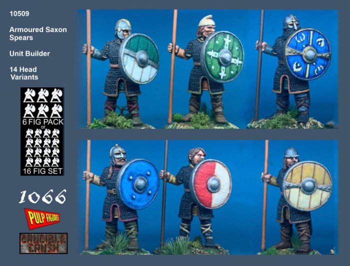 Armoured Saxon Spears Unit Builder