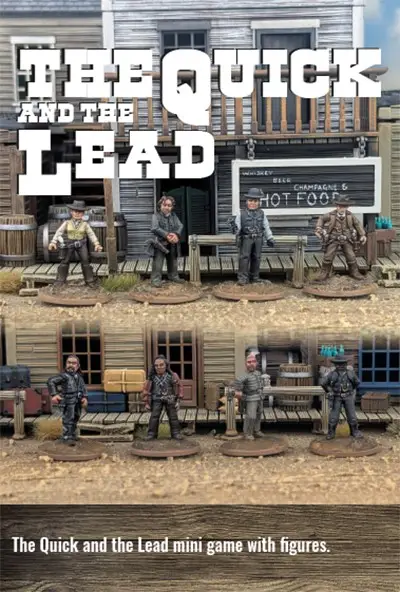 The Quick and the Lead - 8 miniature box set and mini-game