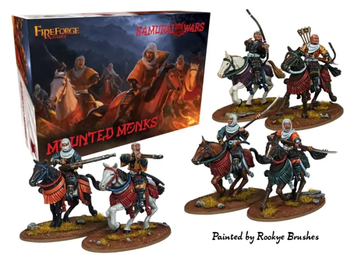 Mounted Monks