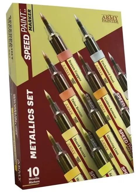 Army Painter - Speedpaint Marker - Metallics Set