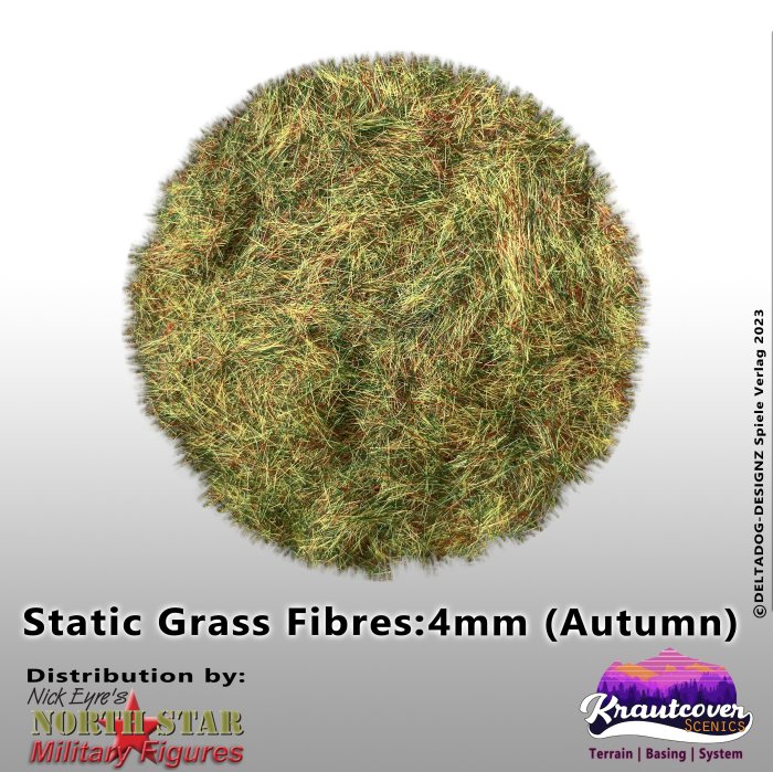 Static Grass Autumn 4mm
