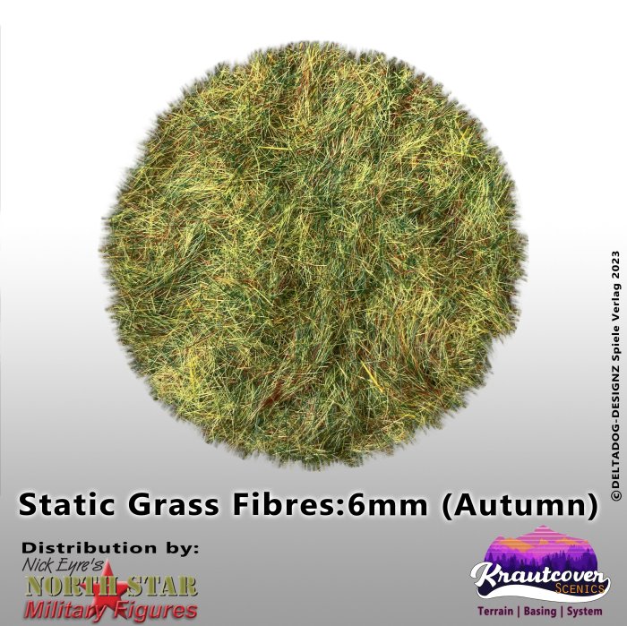 Static Grass Autumn 6mm