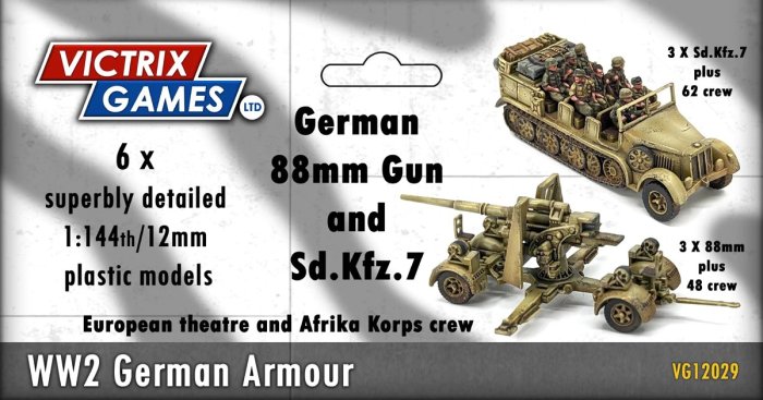 German 88mm Gun and Sd.Kfz.7