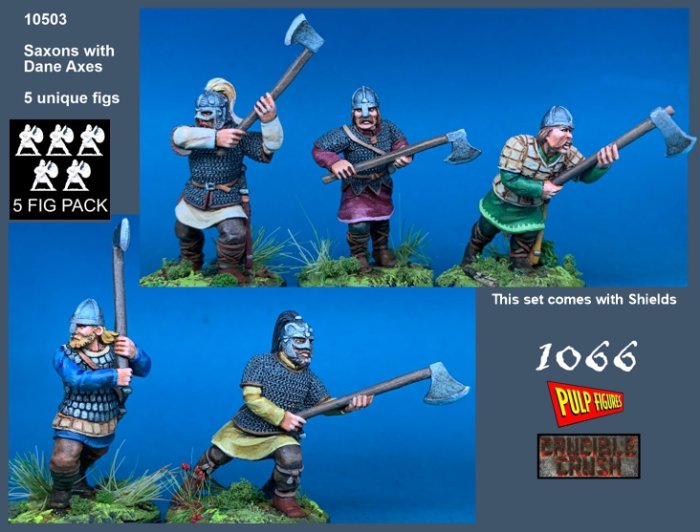 Saxon Warriors w/ Dane Axes