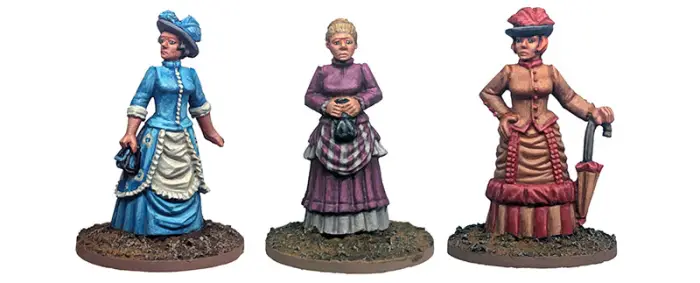 Ladies – Mrs Evelyn Harper, Amy Fotherington, Miss Evansa
