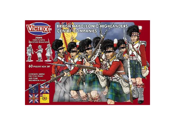 Napoleonic Highland Infantry Centre Companies.