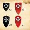 Photo of Hospitaller Shields 1 (DVSH04) (DV057)