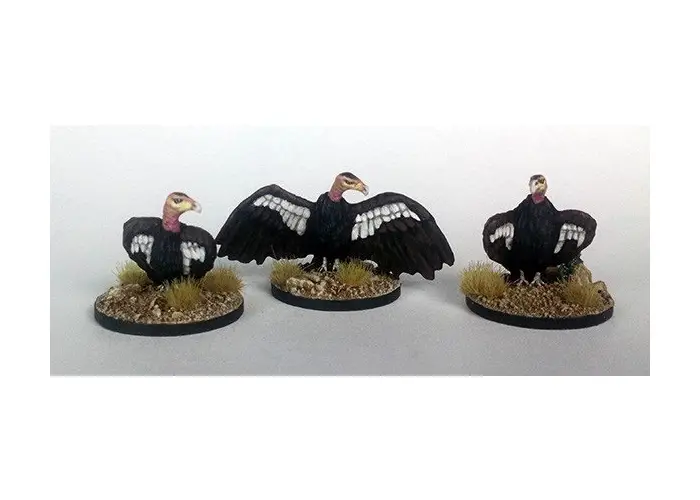 A Kettle of Vultures (3 models)