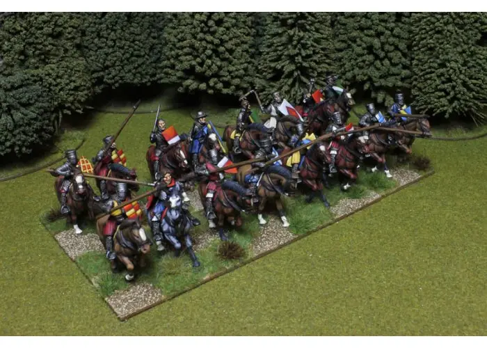 Medieval Knights (16 Plastic Mounted Figures)