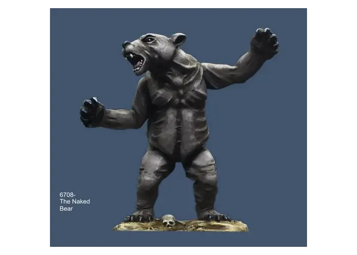 The Naked Bear Spirit Creature