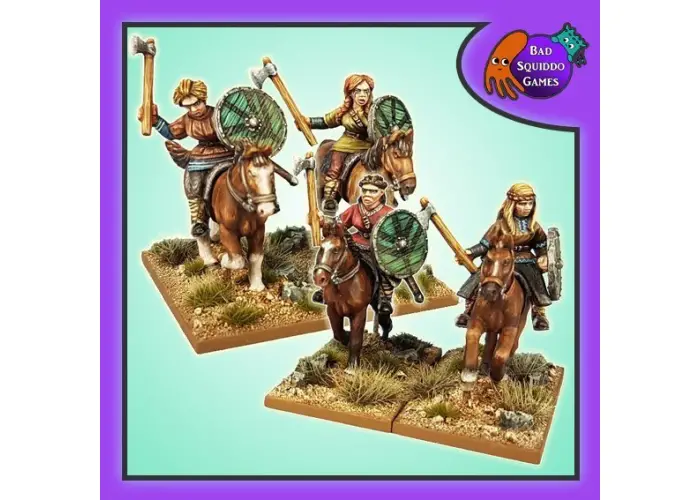 Mounted Shieldmaiden Warriors