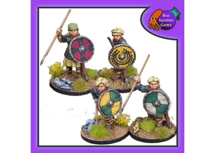 Shieldmaiden Hearthguard (with Spears)