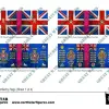 Photo of British Light Division Infantry Flags (Sheet 1 of 4) (BRC022 )