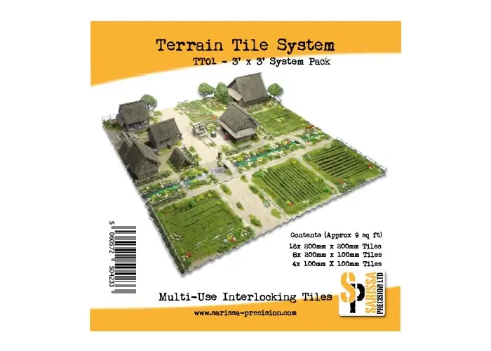3'x3' Terrain Tile System Pack