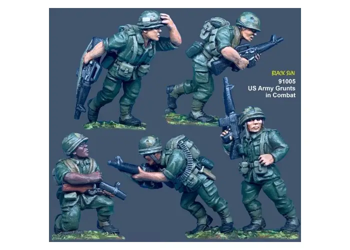 US Army Soldiers in Combat