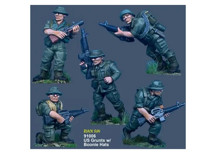 US Army Soldiers in Boonie Hats