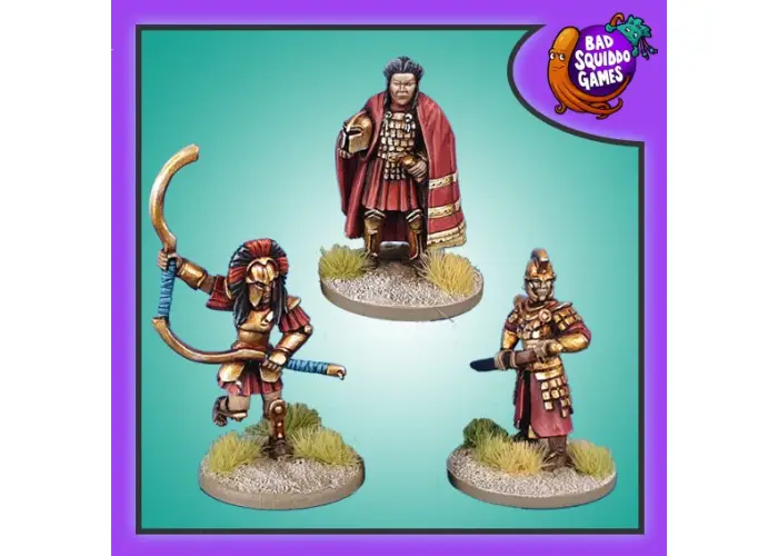 Amazon Captain and Bodyguards