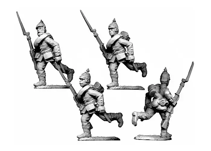 Prussian Line Infantry Charging (Pickelhaube) 2