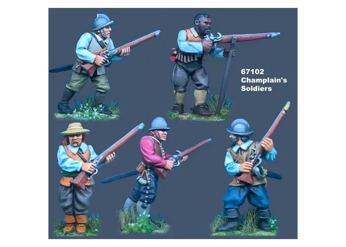 Champlain's French Soldiers