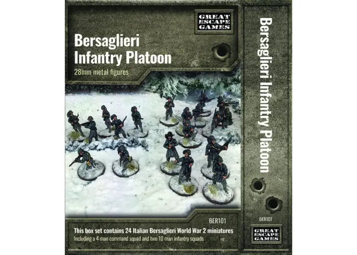 Bersaglieri Infantry Platoon  Winter Uniform