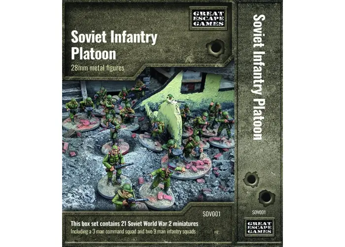 Soviet Infantry Platoon  Summer Uniform