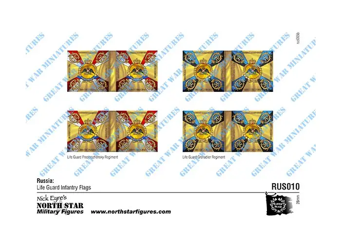 Russia: Life Guard Flags