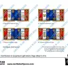 Photo of France: 2nd Division Flags (Sheet 2) (FRC003)