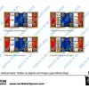 Photo of France: Tirailleur & Foreign Legion Flags (FRC007)