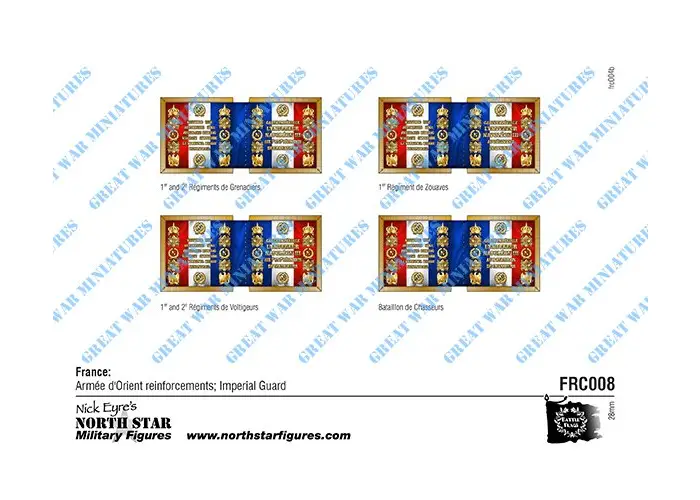 France: Imperial Guard Flags