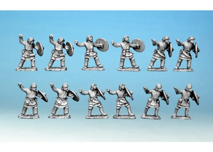 Vendel Culture Unarmoured Warriors