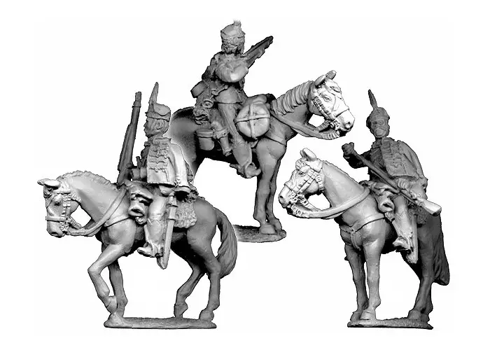 Hussar Troopers Skirmishing with Rifles