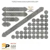 Photo of DARK AGES NORSE TOKEN & RULER SET (SAG011)
