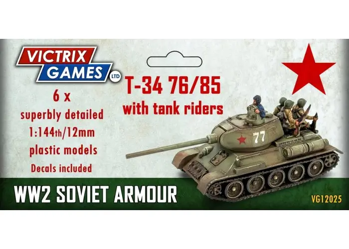 12mm Soviet T34 76/85