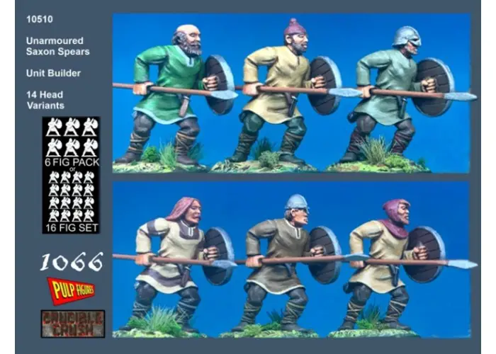 Unarmoured Saxon Spears Unit Builder