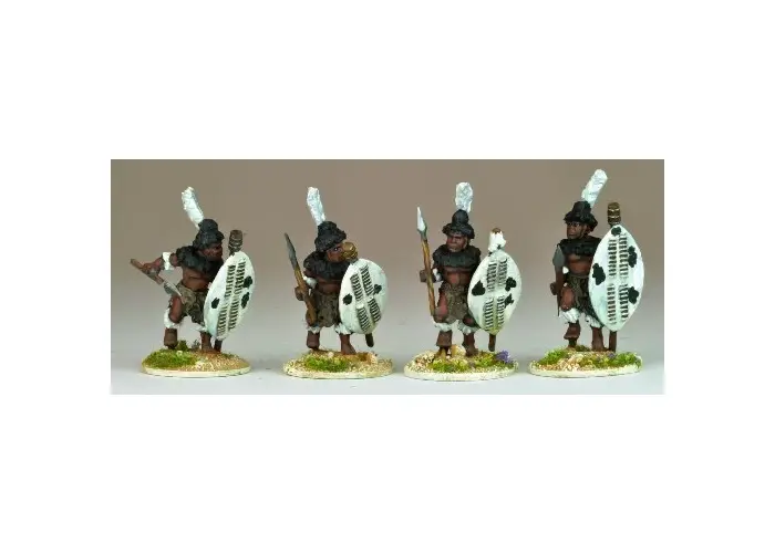 Matabele Warriors in full Regalia (Imbizo Regt.)