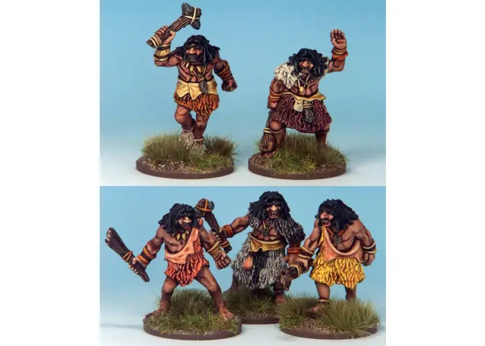 Cavemen Warriors I (Short Weapons)