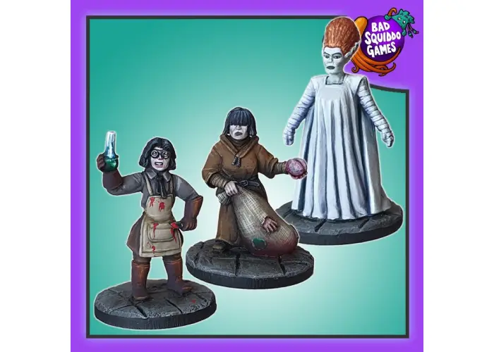 Victoria Frankenstein with Shegor and Creation