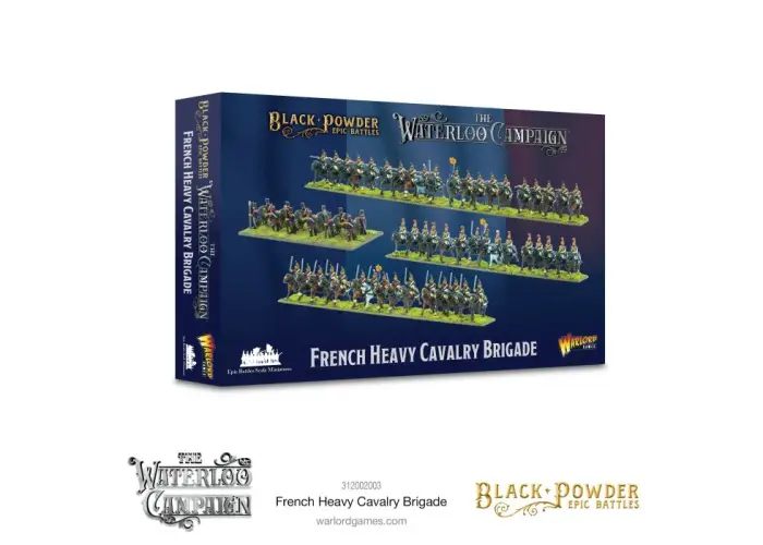 Black Powder Epic Battles: Waterloo - French Heavy Cavalry B